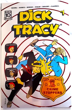 Dick Tracy #1 Harrison's Metal Variant by Jim Tournas