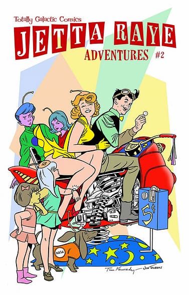 Jetta Raye Adventures #2 Kennedy Variant Cover