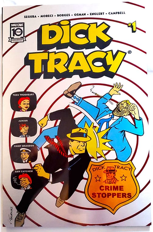 Dick Tracy #1 Harrison's Metal Variant by Jim Tournas