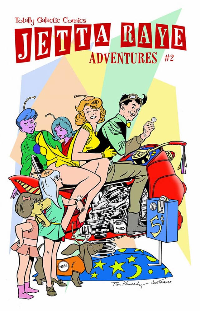 Jetta Raye Adventures #2 Kennedy Variant Cover